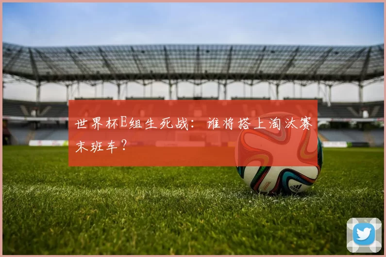 世界杯E组生死战:谁将搭上淘汰赛末班车?