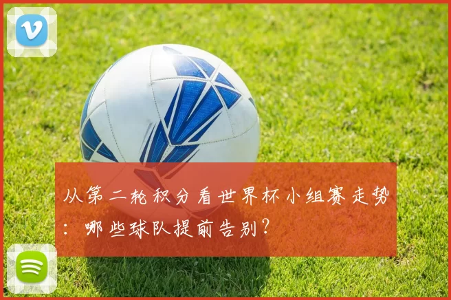 从第二轮积分看世界杯小组赛走势:哪些球队提前告别?